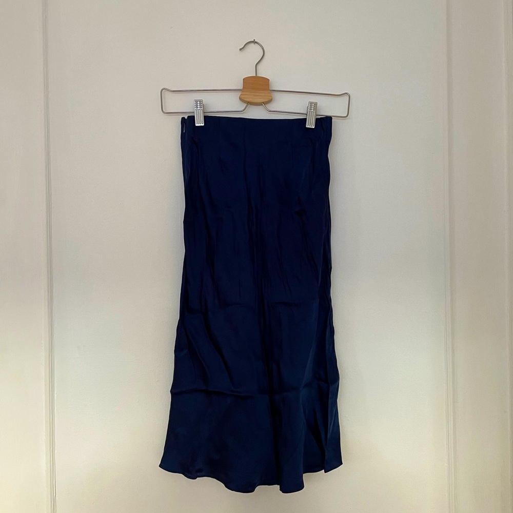 Aritzia Slip Midi Skirt